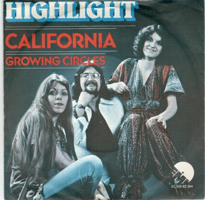 Highlight - California + Growing circles (Vinylsingle)
