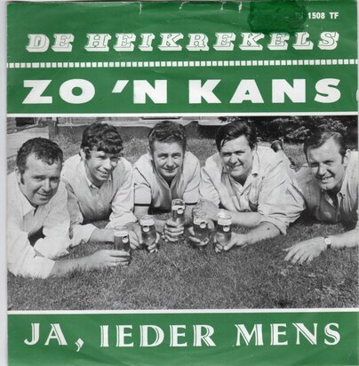 Heikrekels - Zo'n kans + Ja ieder mens (Vinylsingle)
