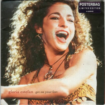 Gloria Estefan - Get on your feet + Don't let the sun go down on me (Vinylsingle)