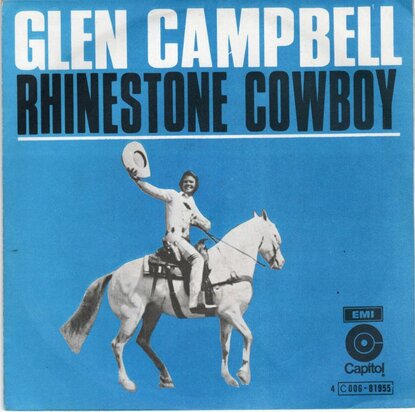 Glen Campbell - Rhinestone cowboy + Lovelight (Vinylsingle)
