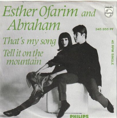 Esther & Abraham Ofarim - That's my song + Tell it on the mountain (Vinylsingle)