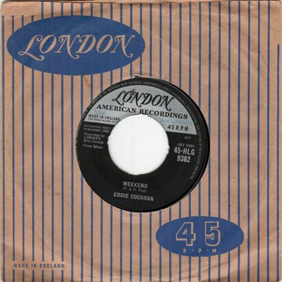 Eddie Cochran - Weekend + Cherished memories (Vinylsingle)