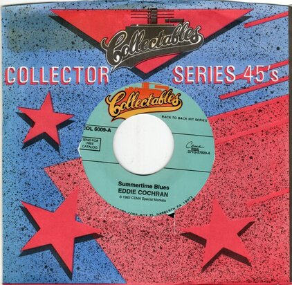 Eddie Cochran - Summertime blues + Sittin' in the balcony (Vinylsingle)