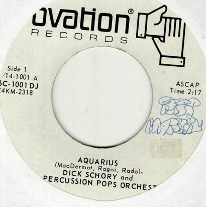 Dick Schory - Aquarius + Jungle Root (Vinylsingle)