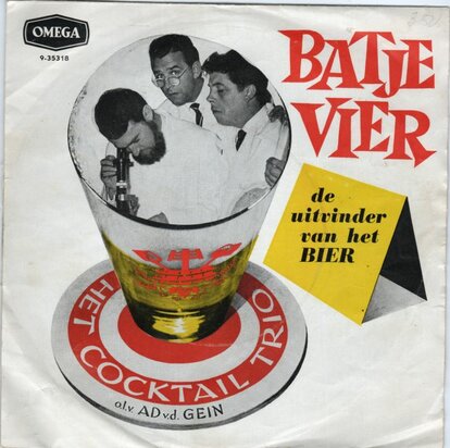 Cocktail Trio - Batje vier + Kun je nog zingen (Vinylsingle)