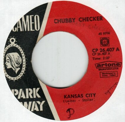 Chubby Checker - Kansas City + Don't you just know it (Vinylsingle)