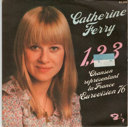 Catherine Ferry - 1, 2, 3 + Petit Jean (Vinylsingle)