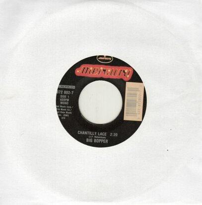 Big Bopper - Chantilly Lace + Big Bopper's wedding (Vinylsingle)