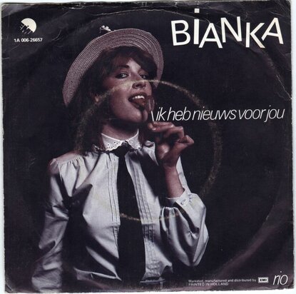Bianka - Ik heb nieuws voor jou + Rio (Vinylsingle)