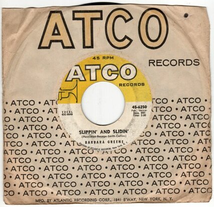 Barbara Green - Slippin' And Slidin' + Long Tall Sally (Vinylsingle)