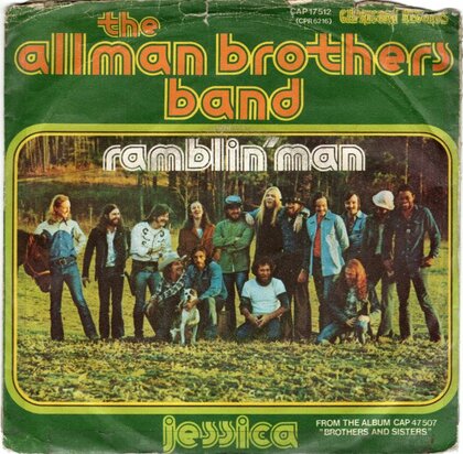 Allman Brothers - Ramblin' Man + Jessica (Vinylsingle)