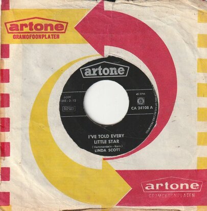 Linda Scott - I've told ev'ry little star + Three guesses (Vinylsingle)