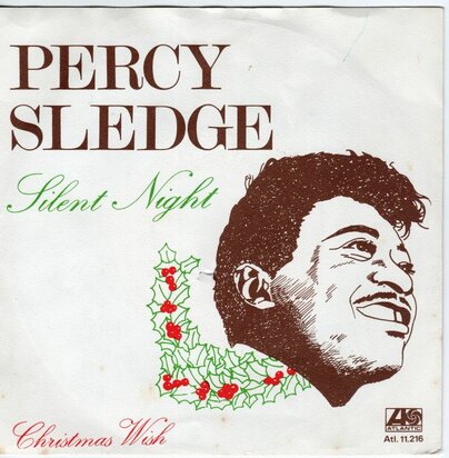 Percy Sledge - Silent night + Christmas wish (Vinylsingle)