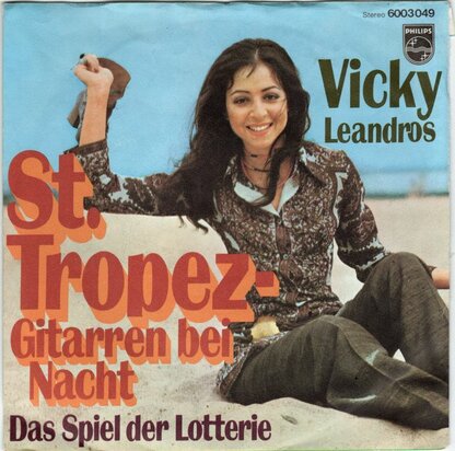 Vicky Leandros - St. Tropez + Das spiel der lotterie (Vinylsingle)