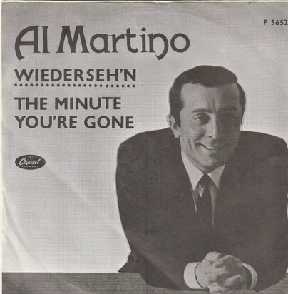 Al Martino - Wiederseh'n + The minute you're gone (Vinylsingle)