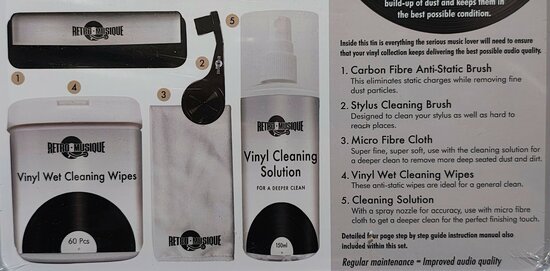 Vinyl Schoonmaakset -  (Vinylaccessoires)