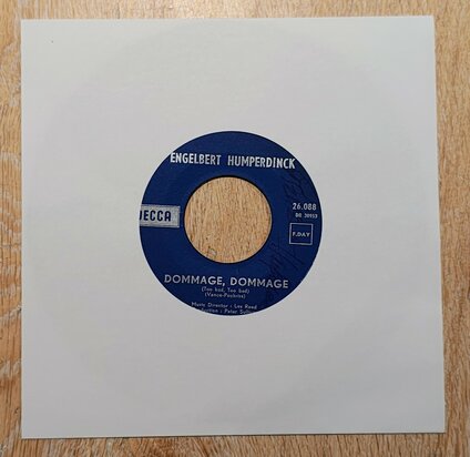 100 stuks Wit Papieren Hoezen voor vinylsingles (High Quality) -  (Vinylaccessoires)