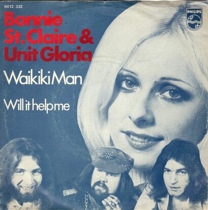 Bonnie St.Claire & Unit Gloria - Waikiki man + Will it help me (Vinylsingle)