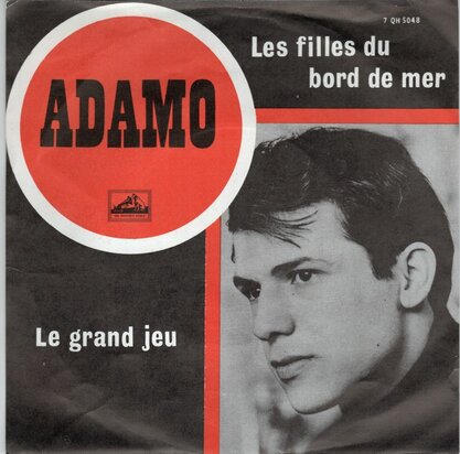 Adamo - Les filles du bord de mer + Le grand jue (Vinylsingle)