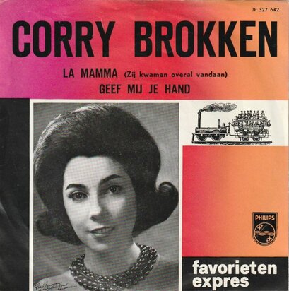 Corry Brokken - La Mamma + Geef mij je hand (Vinylsingle)