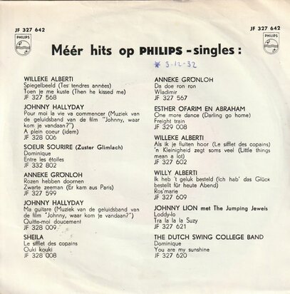 Corry Brokken - La Mamma + Geef mij je hand (Vinylsingle)