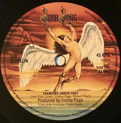 Led Zeppelin - Trampled Under Foot + Black Country Woman  (Vinylsingle)