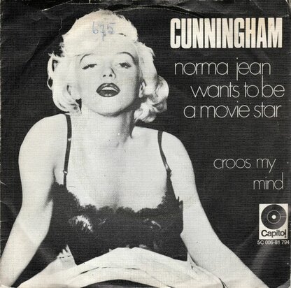 Cunningham - Norma Jean wants to be a moviestar + Croos my mind (Vinylsingle)
