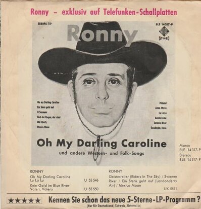 Ronny - Kenn ein land + Kleine Annabell (Vinylsingle)