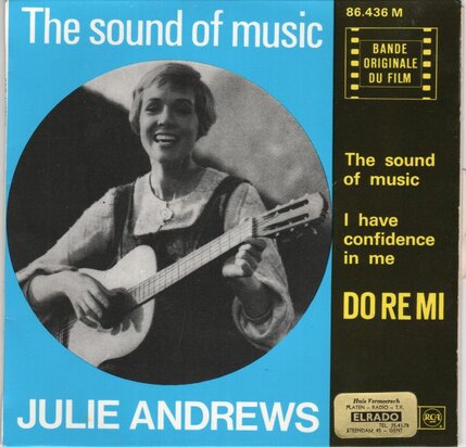 Julie Andrews - Sound of music + I have confidence + Do re mi (Vinylsingle)