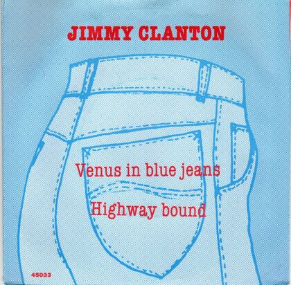 Jimmy Clanton - Venus in blue jeans + Highway bound (Vinylsingle)