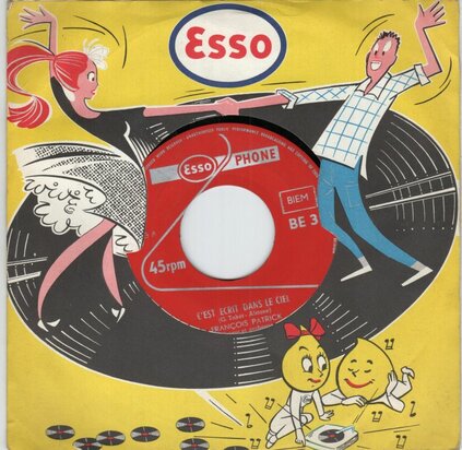 Francois Patrick - C'est Ecrit Dans Le Ciel + Deux Petits Sabots (Vinylsingle)