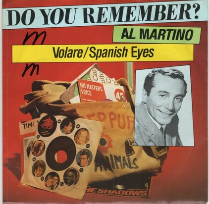 Al Martino - Volare + Spanish eyes (Vinylsingle)