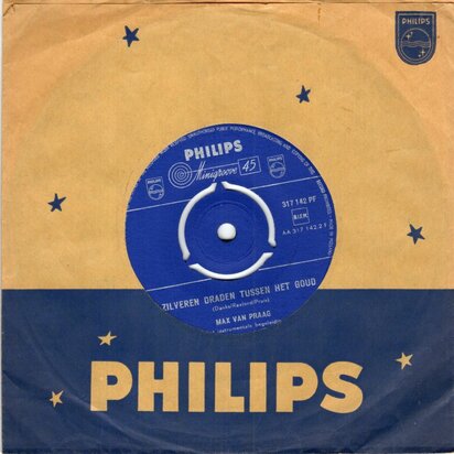 Max van Praag - Zilveren draden tussen het goud + Ode aan de Westertoren (Vinylsingle)