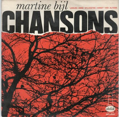 Martine Bijl - Chansons (EP) (Vinylsingle)
