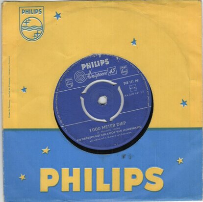 Lei Driessen - 1000 Meter Diep + Op Heel De Wereld (Vinylsingle)