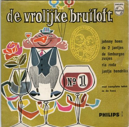 Johnny Hoes - Vrolijke Bruiloft deel 1 (Vinylsingle)