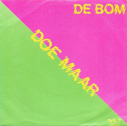 Doe Maar - De bom + Skunk + Man o Man (Vinylsingle)