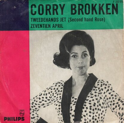 Corry Brokken - Tweedehands Jet + Zeventien April (Vinylsingle)