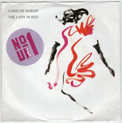 Chris de Burgh - Lady in red + Borderline (Vinylsingle)