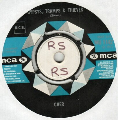 Cher - Gypsys, tramps & thieves + He'll never know (Vinylsingle)