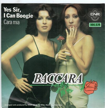 Baccara - Yes sir, I can boogie + Cara Mia (Vinylsingle)