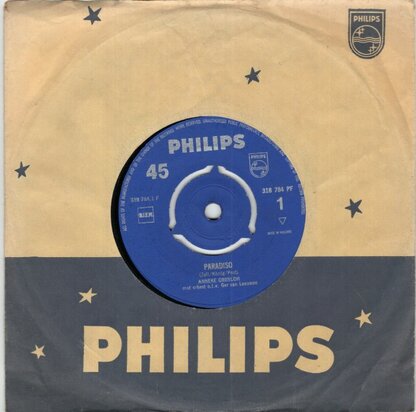 Anneke Gronloh - Paradiso + Niets ter wereld kan ons scheiden (Vinylsingle)
