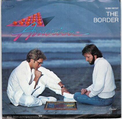 America - The border + Sometimes lovers (Vinylsingle)