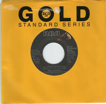 Neil Sedaka - Stairway to heaven + Little devil (Vinylsingle)