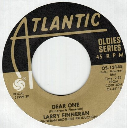 Larry Finnegan / The Earls - Dear one + Eyes (Vinylsingle)