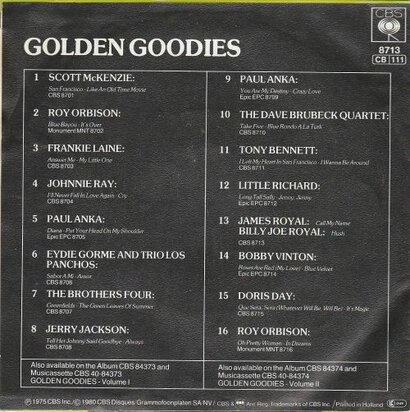 James Royal / Billy Joe Royal - Call my name + Hush (Vinylsingle)