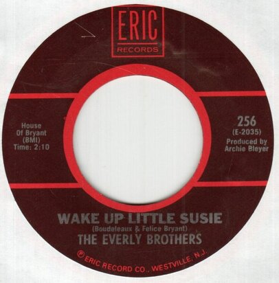 Everly Brothers - Wake up little Susie + Poor Jenny (Vinylsingle)