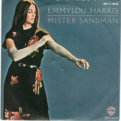Emmylou Harris - Mister sandman + Ashes by now (Vinylsingle)