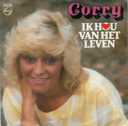 Corry Konings - Ik hou van het leven + Valentino (Vinylsingle)