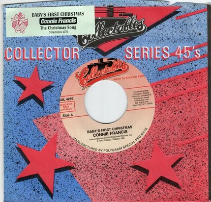 Conny Francis - Baby's First Christmas + The Christmas Song (Vinylsingle)